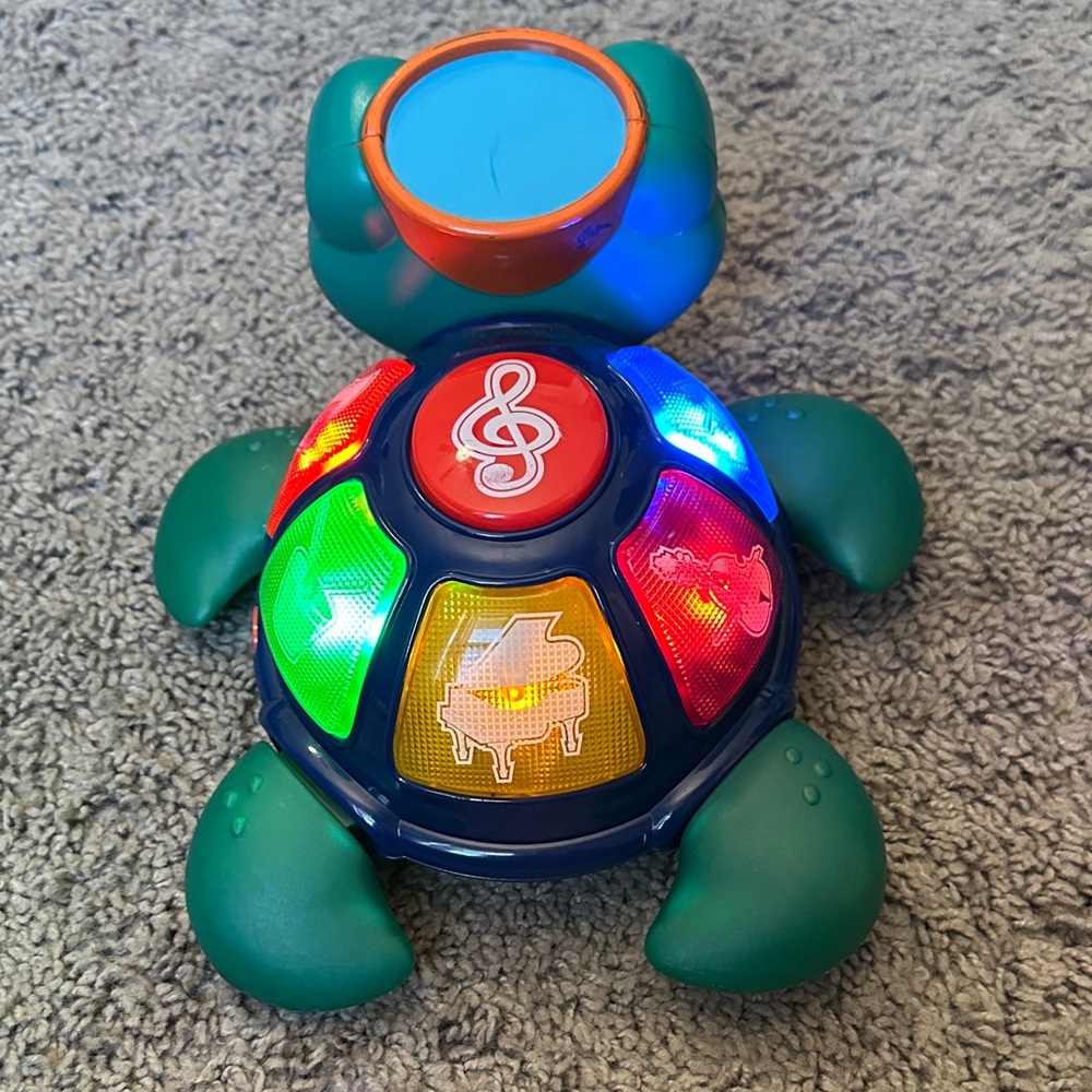 Musical Turtle Learning Toy for Kids - Picture 4 of 4